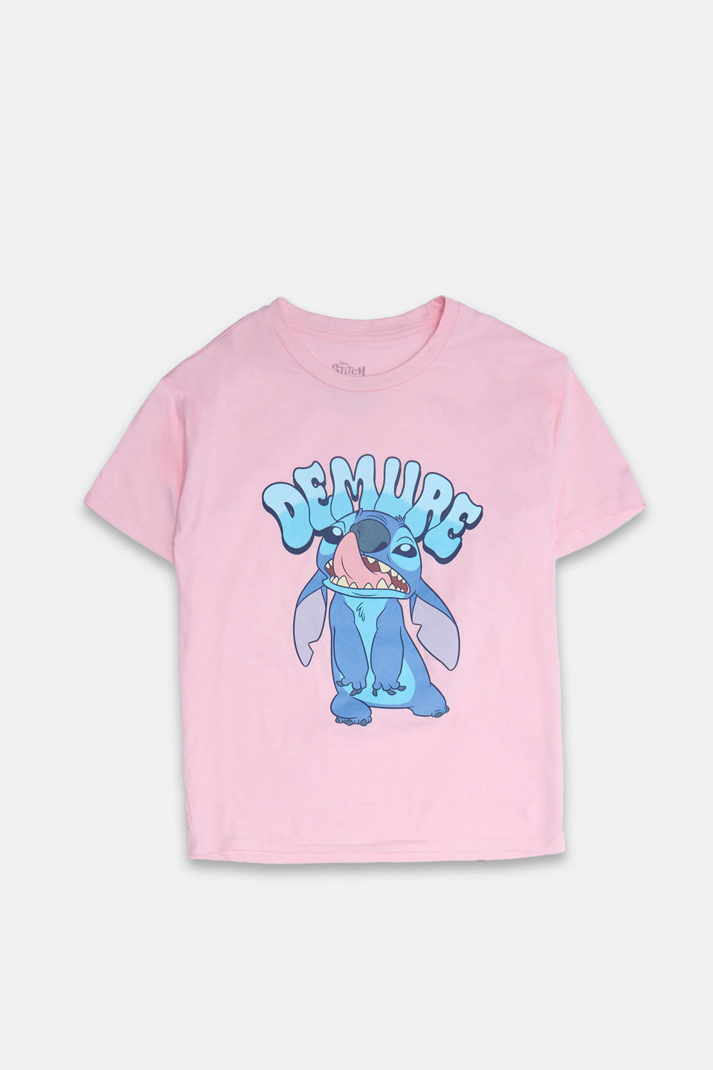 T-shirt coupe boyfriend imprimé Demure Stitch T-shirt coupe boyfriend imprimé Demure Stitch