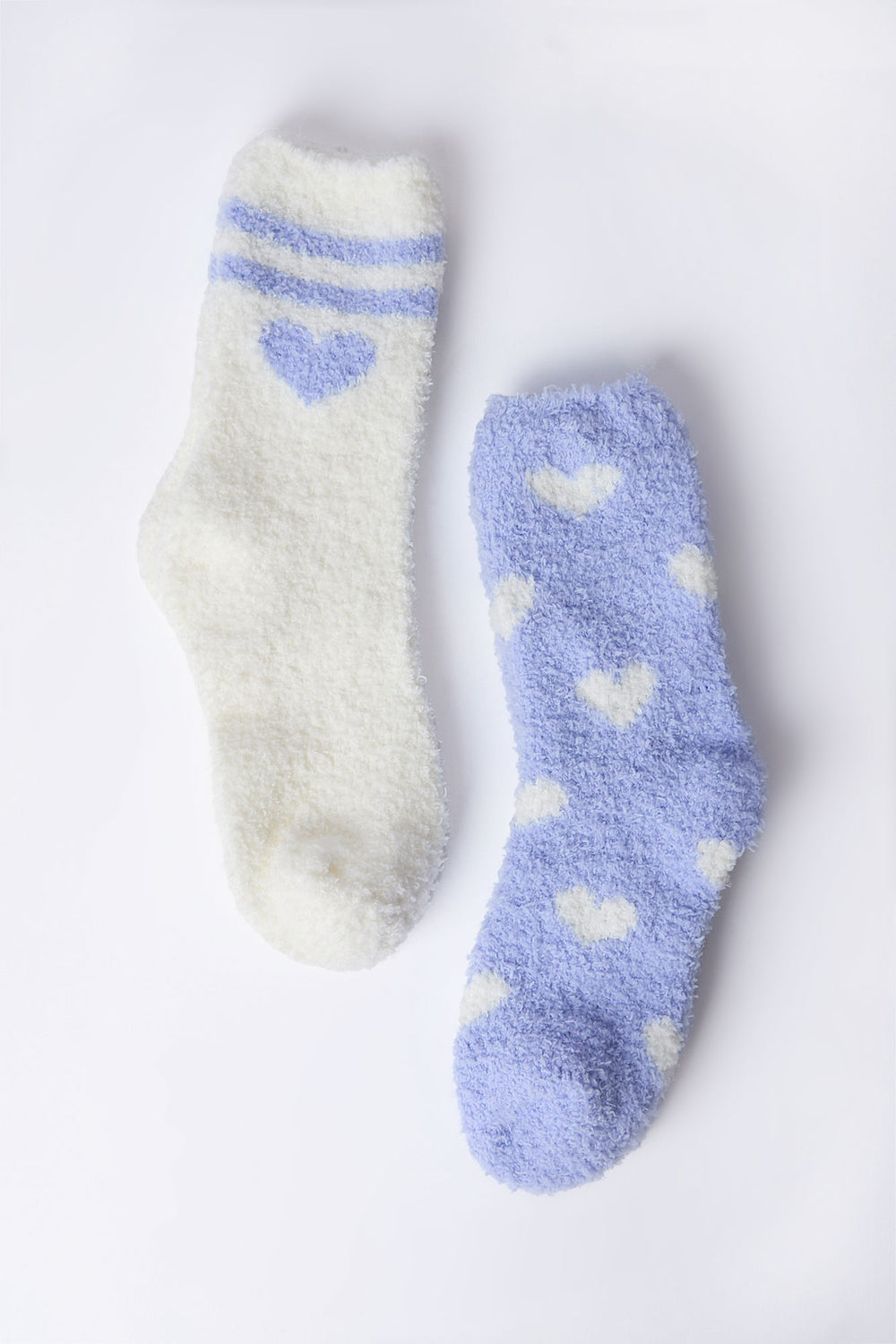 Soft Plush Printed Socks 2-Pack Soft Plush Printed Socks 2-Pack
