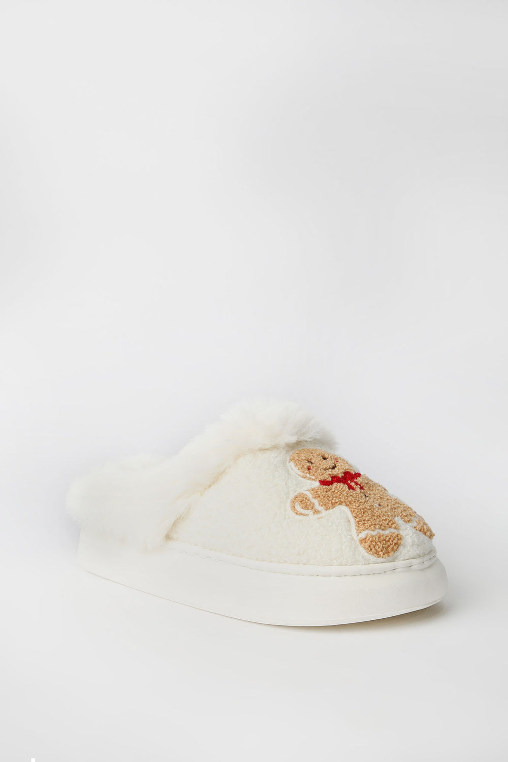 Faux-Shearling Scuff Plush Slippers Faux-Shearling Scuff Plush Slippers