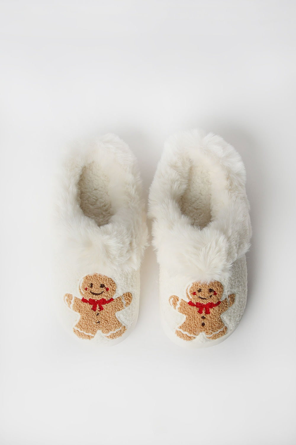 Faux-Shearling Scuff Plush Slippers Faux-Shearling Scuff Plush Slippers