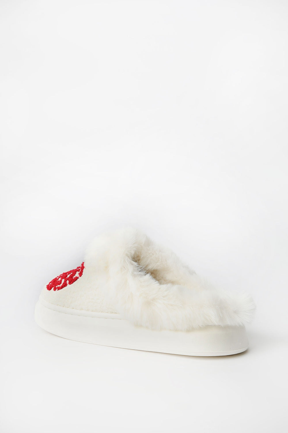 Faux-Shearling Scuff Plush Slippers Faux-Shearling Scuff Plush Slippers