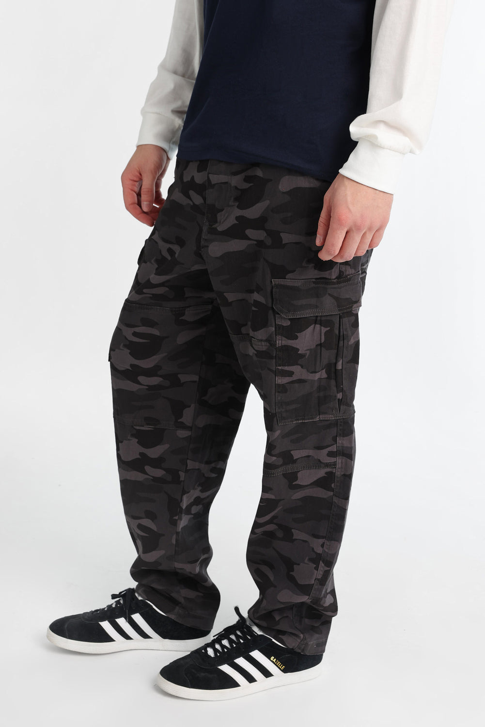 Camouflage Baggy Skater Cargo Pants Camouflage Baggy Skater Cargo Pants