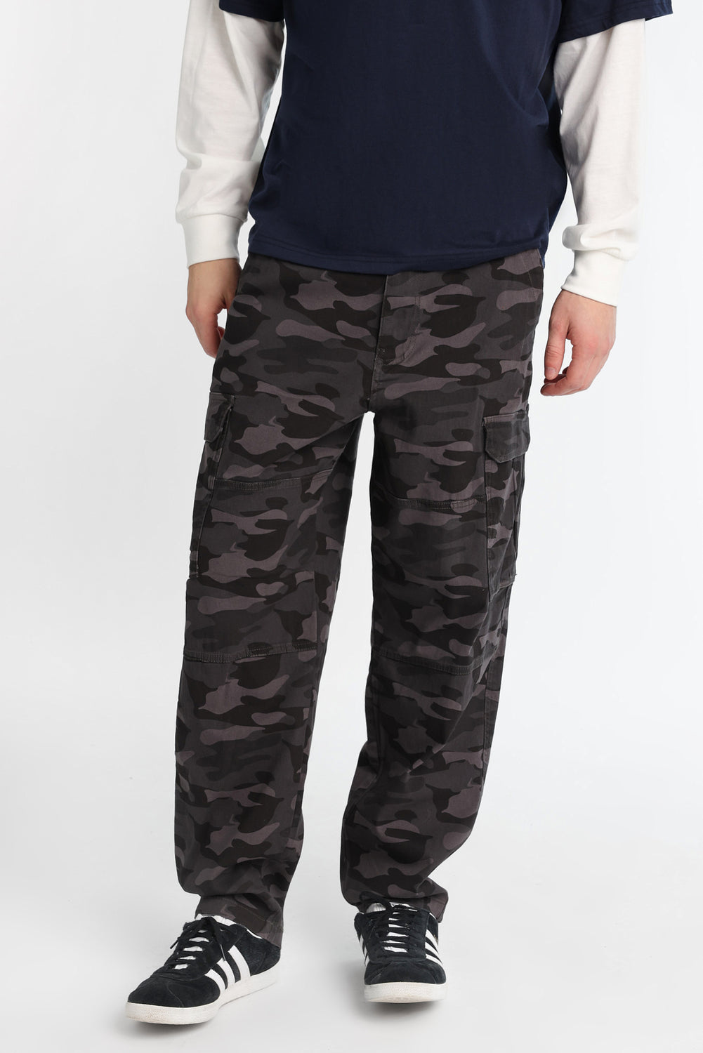 Camouflage Baggy Skater Cargo Pants Camouflage Baggy Skater Cargo Pants