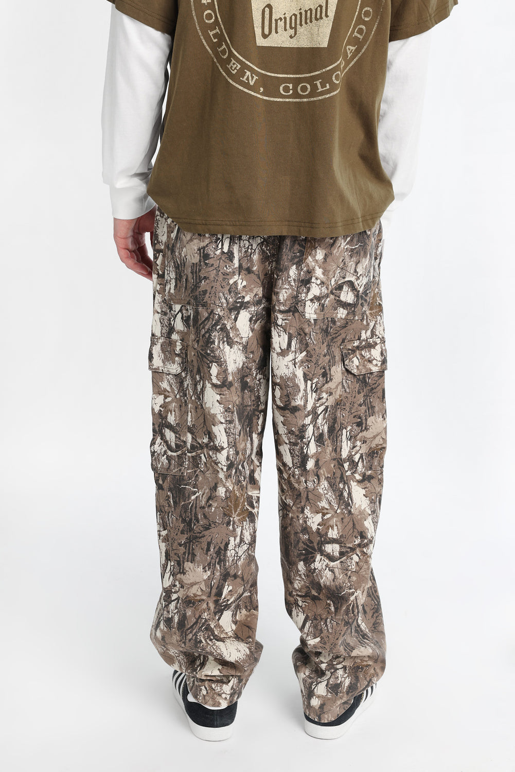 Camouflage Baggy Skater Cargo Pants Camouflage Baggy Skater Cargo Pants