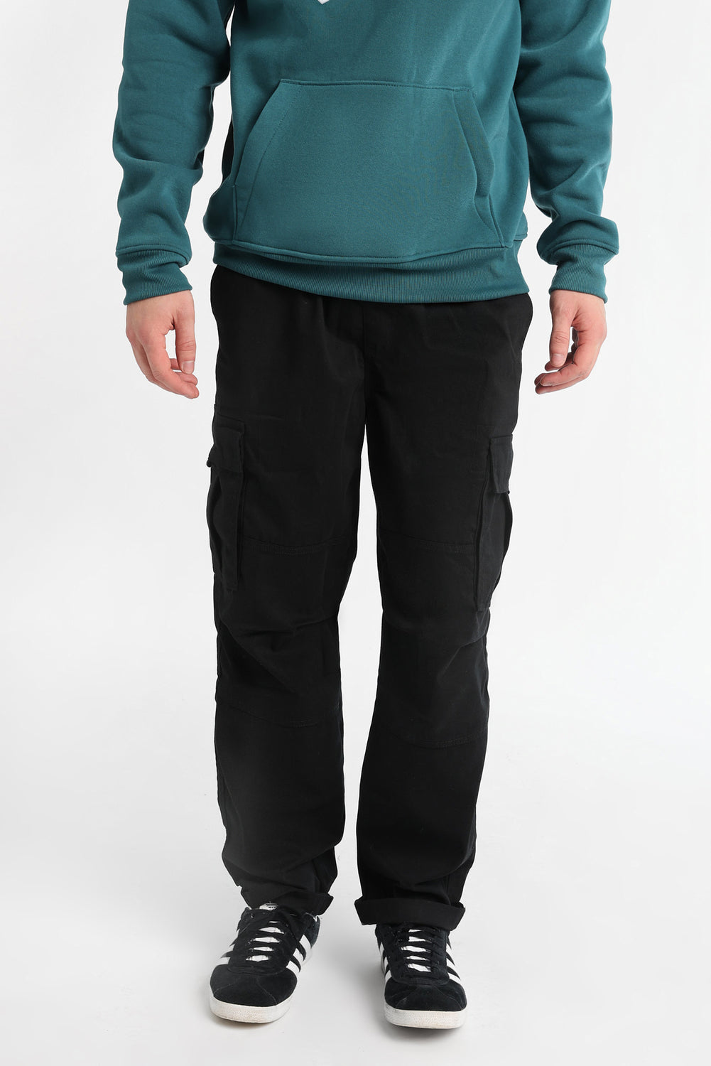 Relaxed Cargo Twill Pants Relaxed Cargo Twill Pants