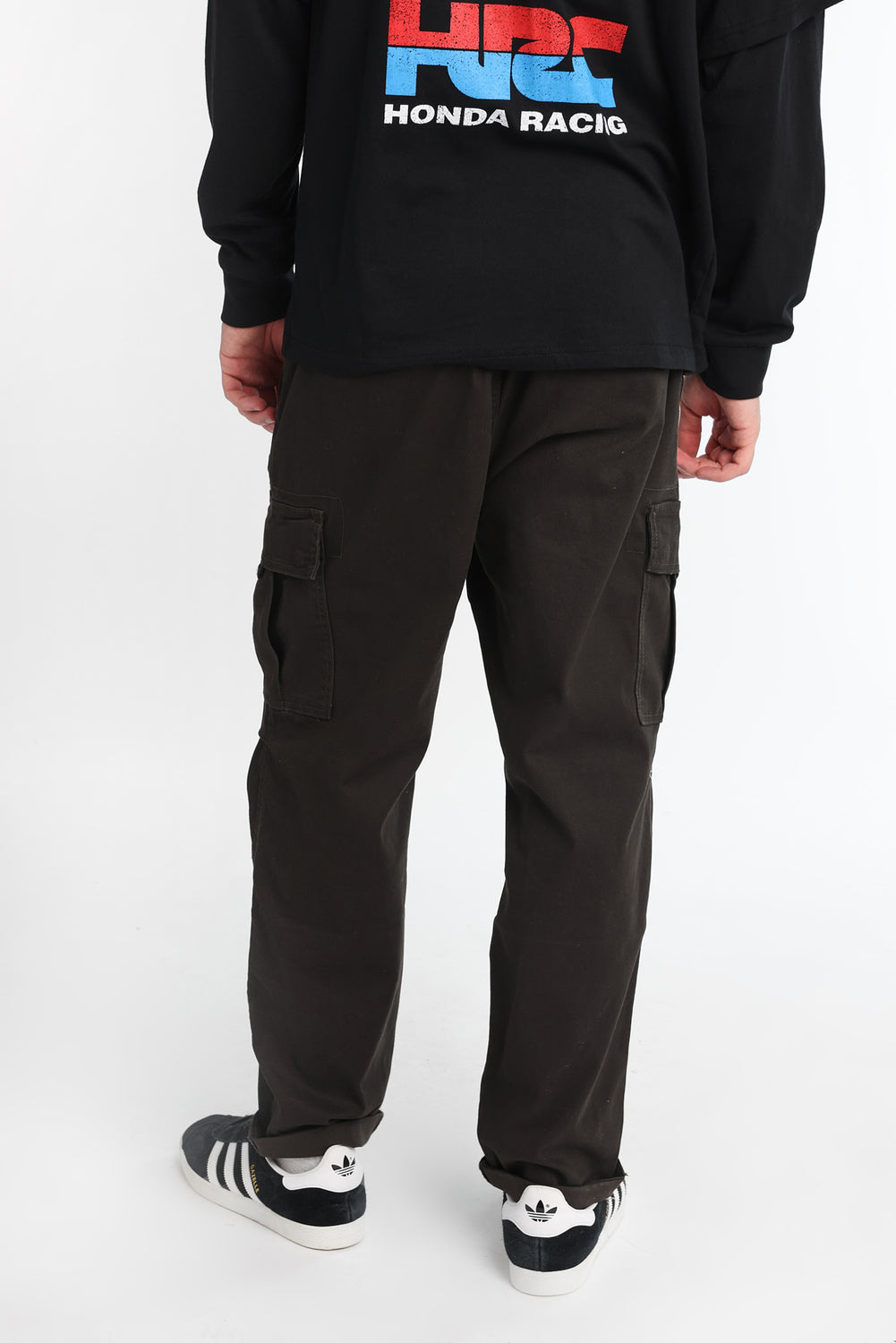 Relaxed Cargo Twill Pants Relaxed Cargo Twill Pants