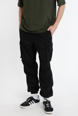 Loose Twill Cargo Jogger