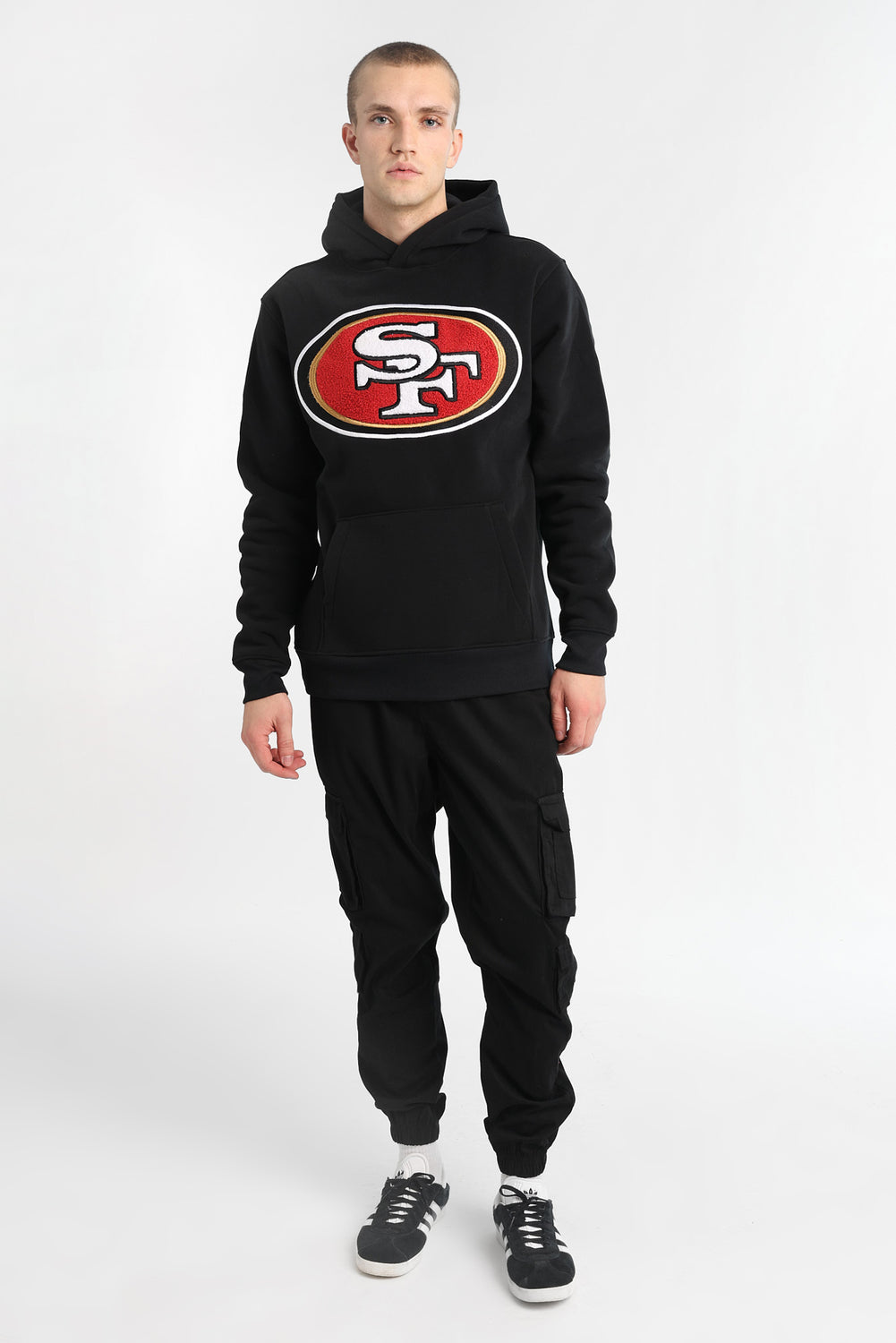 Jogger cargo utilitaire en sergé Jogger cargo utilitaire en sergé