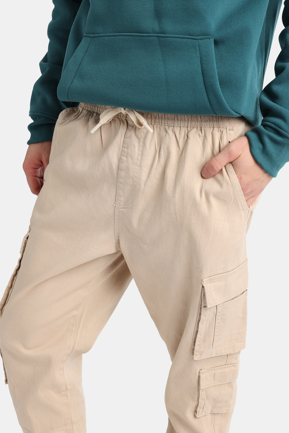 Jogger cargo utilitaire en sergé Jogger cargo utilitaire en sergé - West49