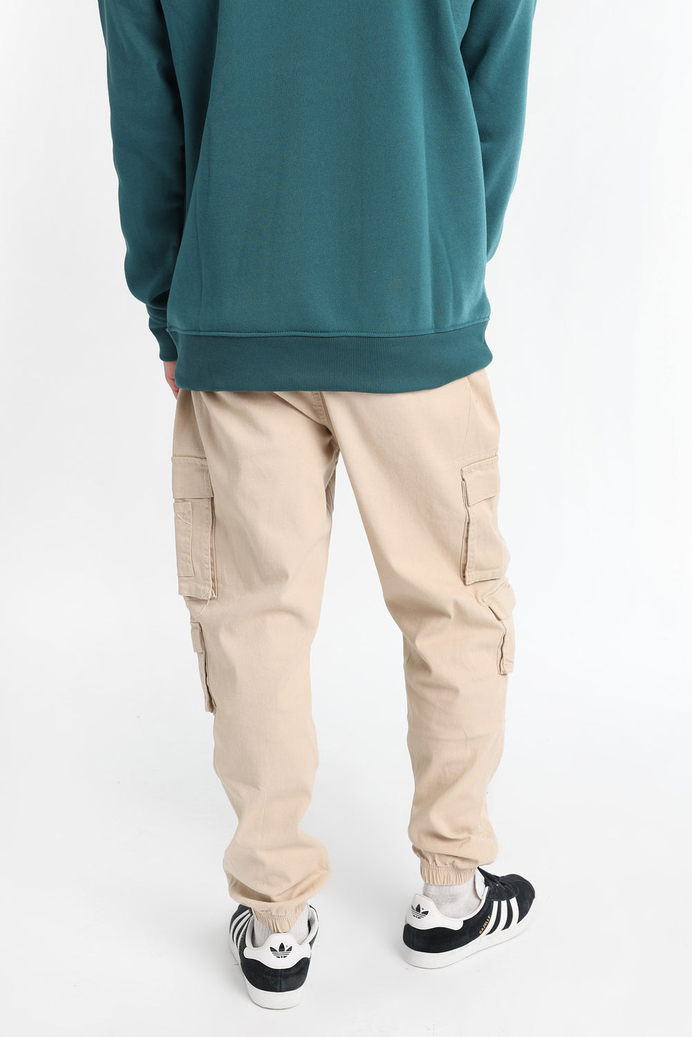 Jogger cargo utilitaire en sergé Jogger cargo utilitaire en sergé - West49