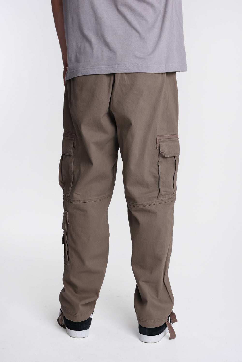 Pantalon cargo en sergé Pantalon cargo en sergé