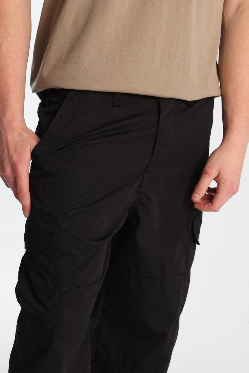 Pantalon cargo ample en ripstop Pantalon cargo ample en ripstop
