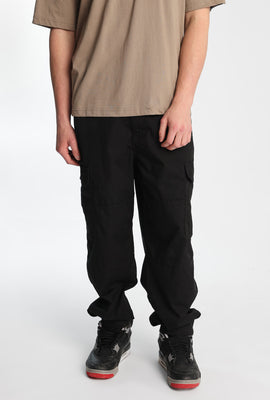 Pantalon cargo ample en ripstop