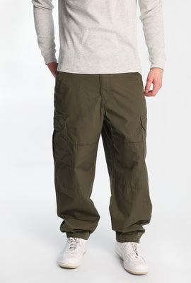 Pantalon cargo ample en ripstop