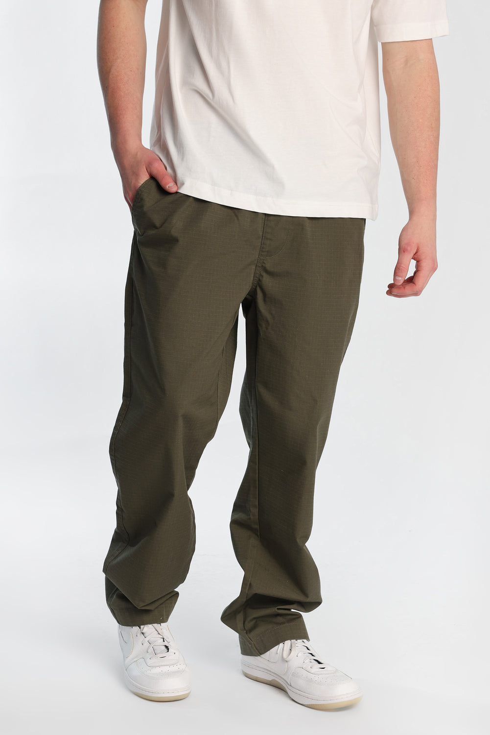 Pantalon en ripstop ample Pantalon en ripstop ample