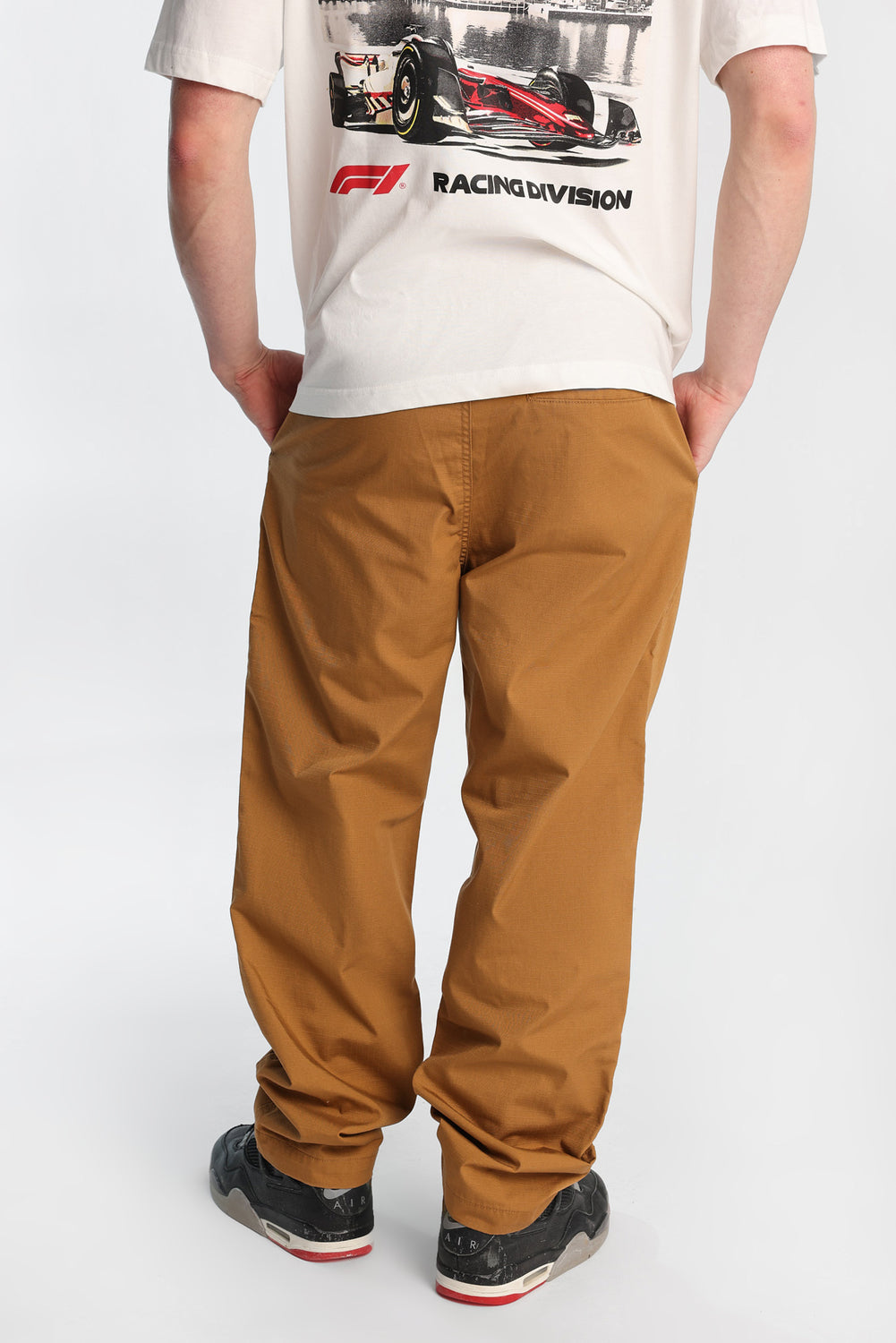 Pantalon en ripstop ample Pantalon en ripstop ample