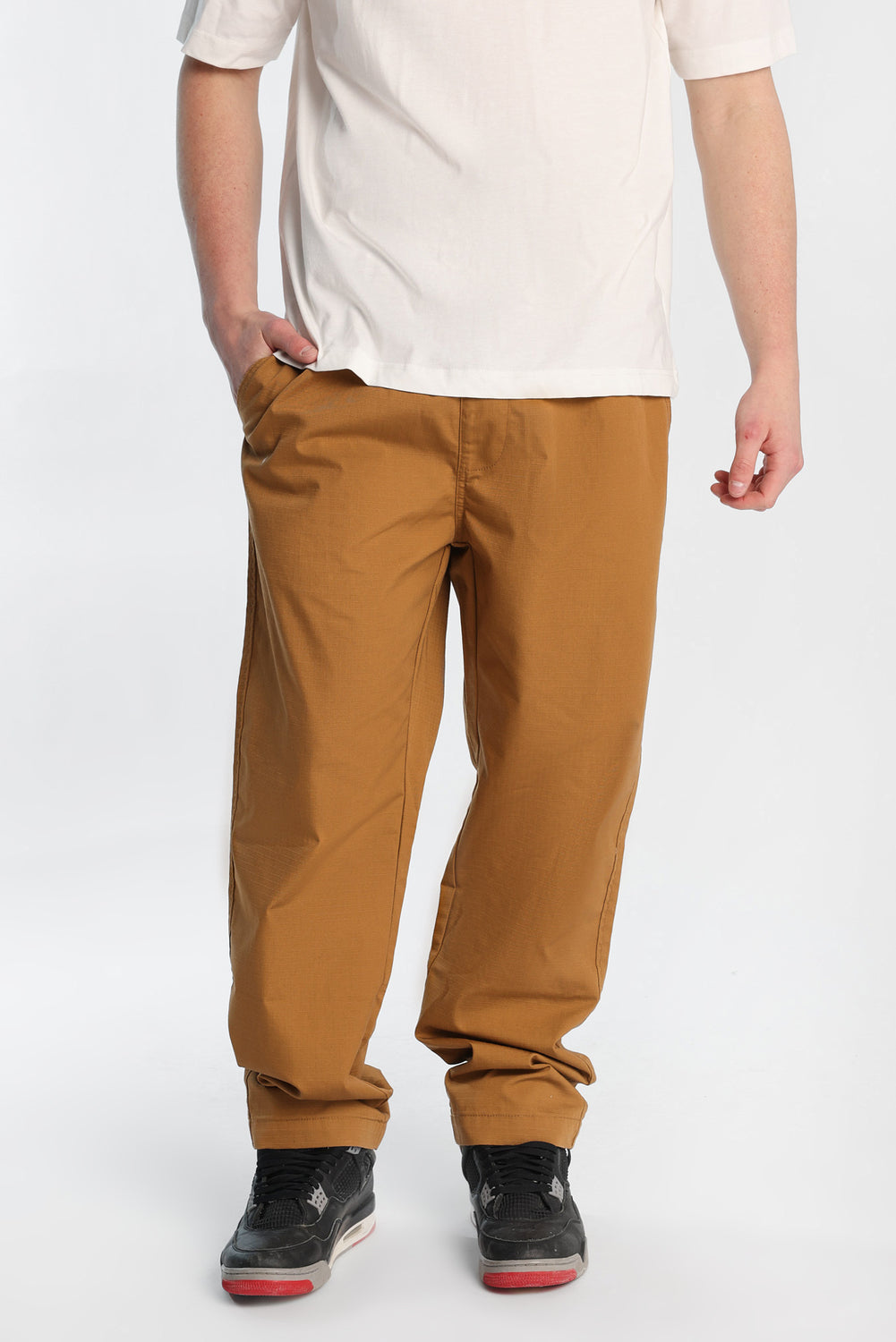 Pantalon en ripstop ample Pantalon en ripstop ample