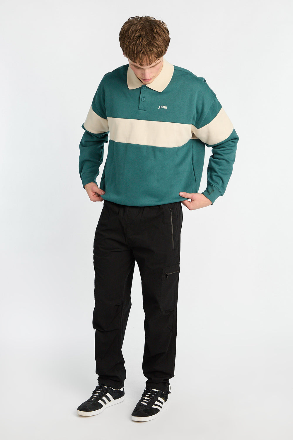 Loose Zip Poplin Cargo Jogger Loose Zip Poplin Cargo Jogger