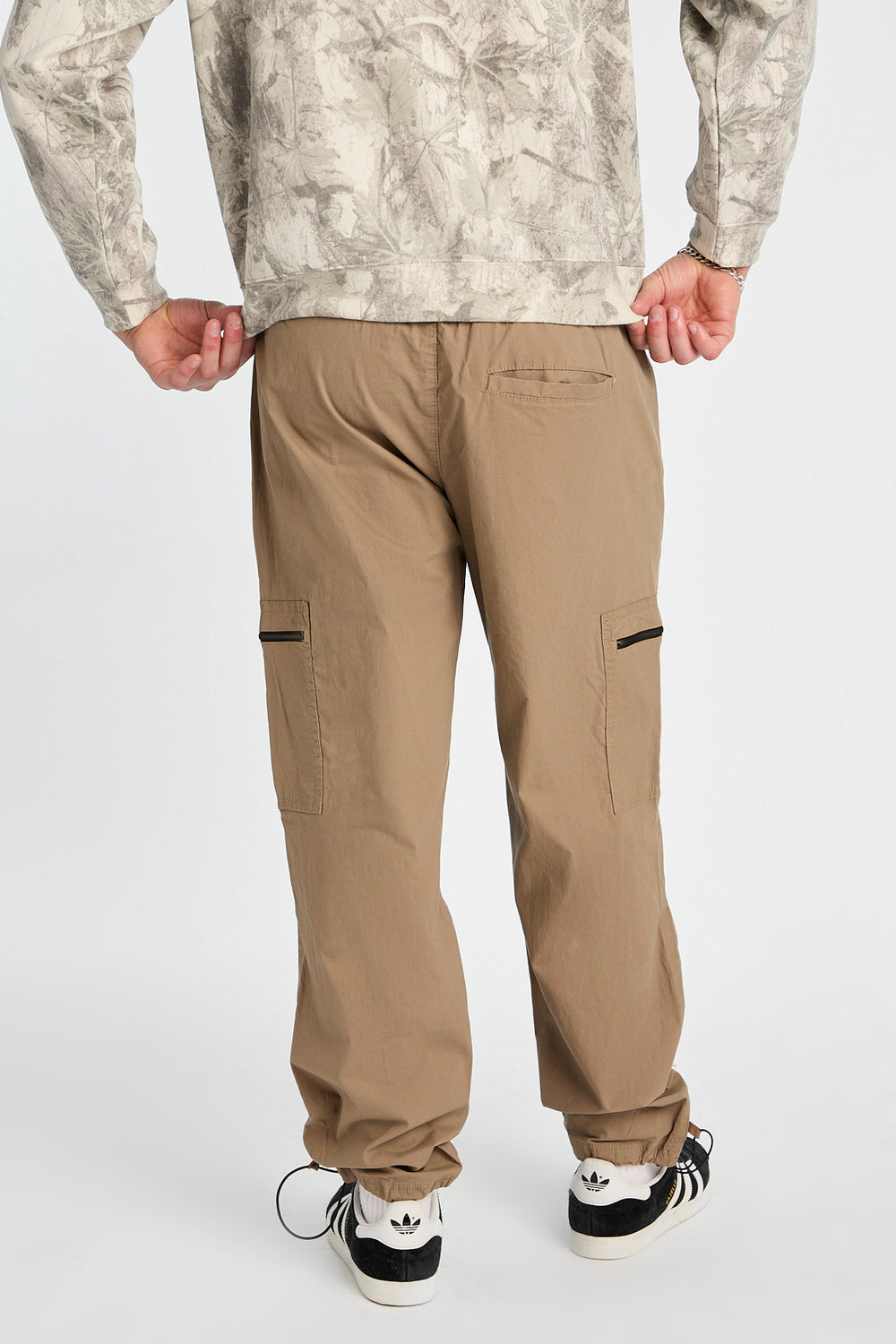 Loose Zip Poplin Cargo Jogger Loose Zip Poplin Cargo Jogger