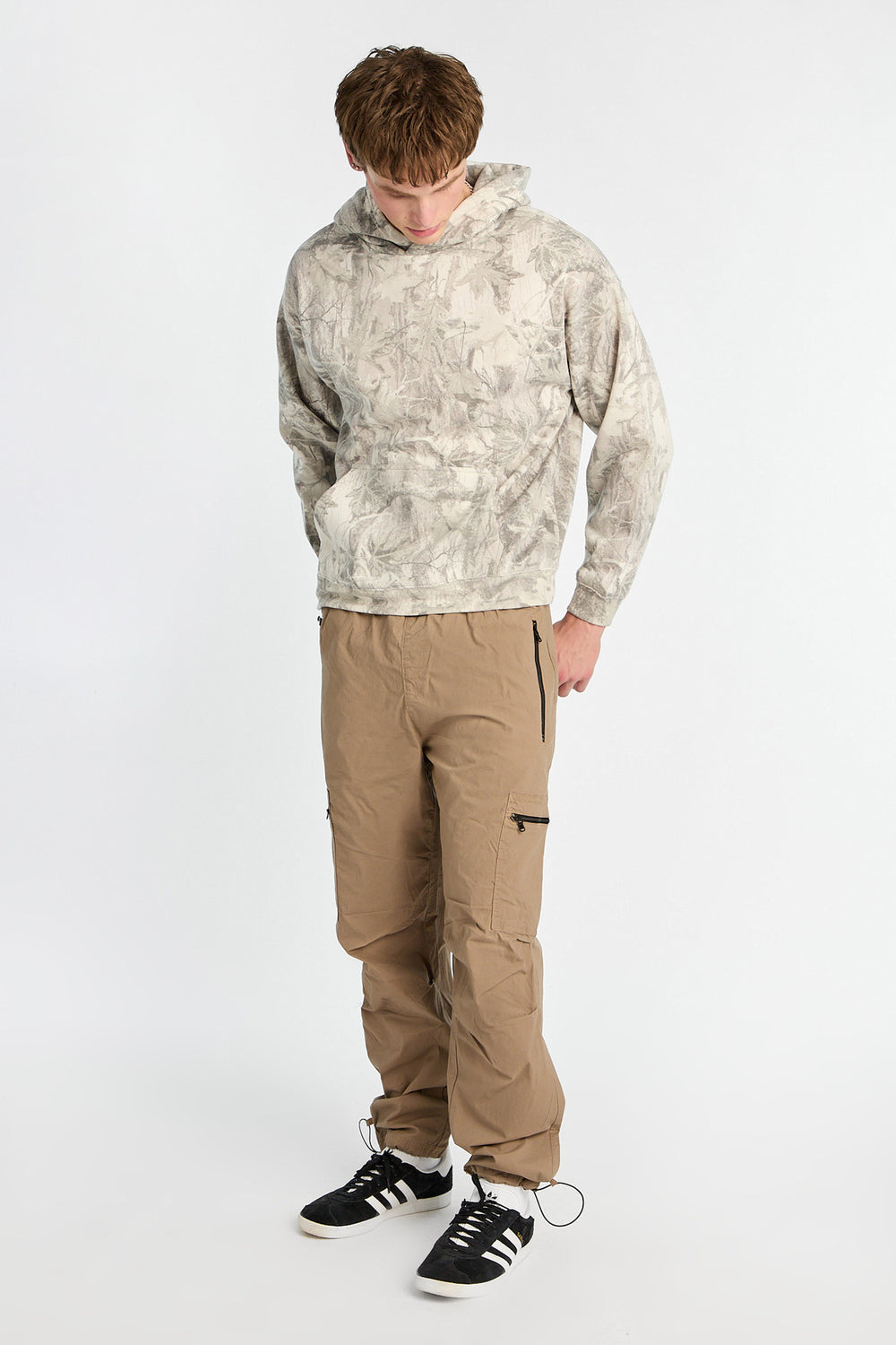 Loose Zip Poplin Cargo Jogger Loose Zip Poplin Cargo Jogger