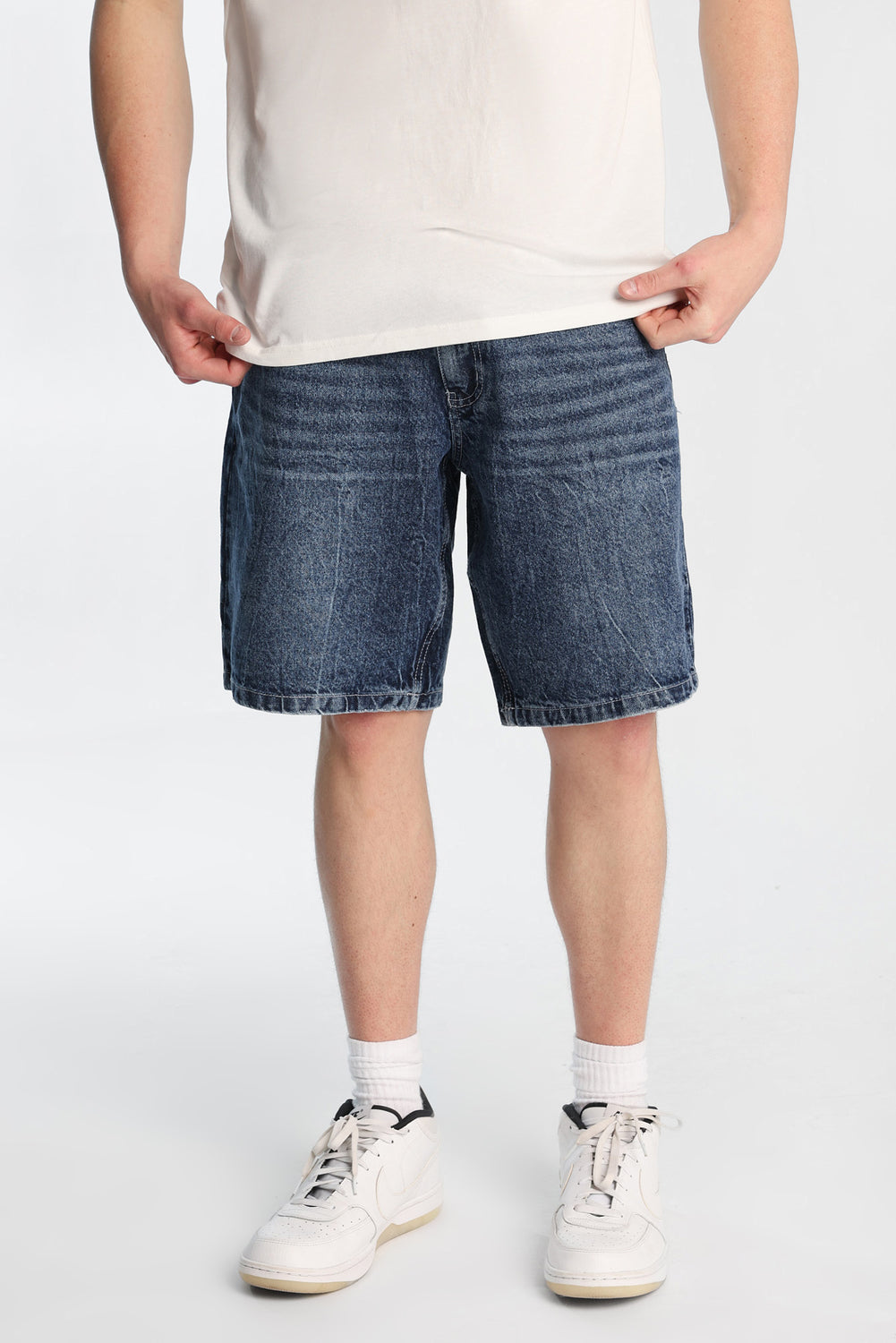 Short en denim ample Short en denim ample