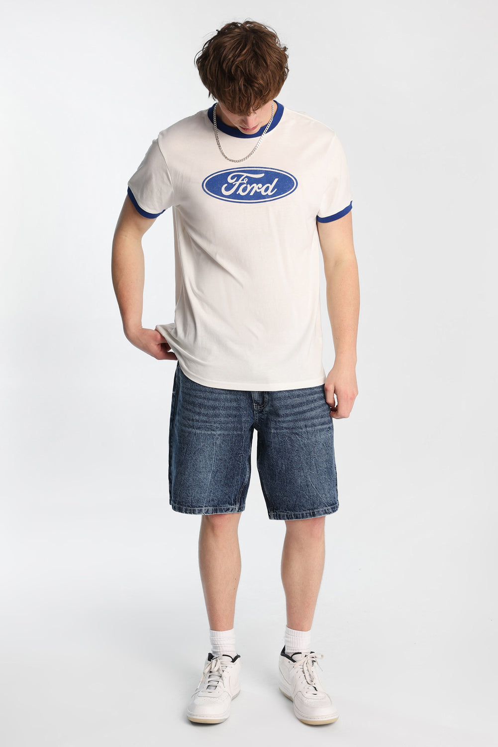 Loose Denim Shorts Loose Denim Shorts