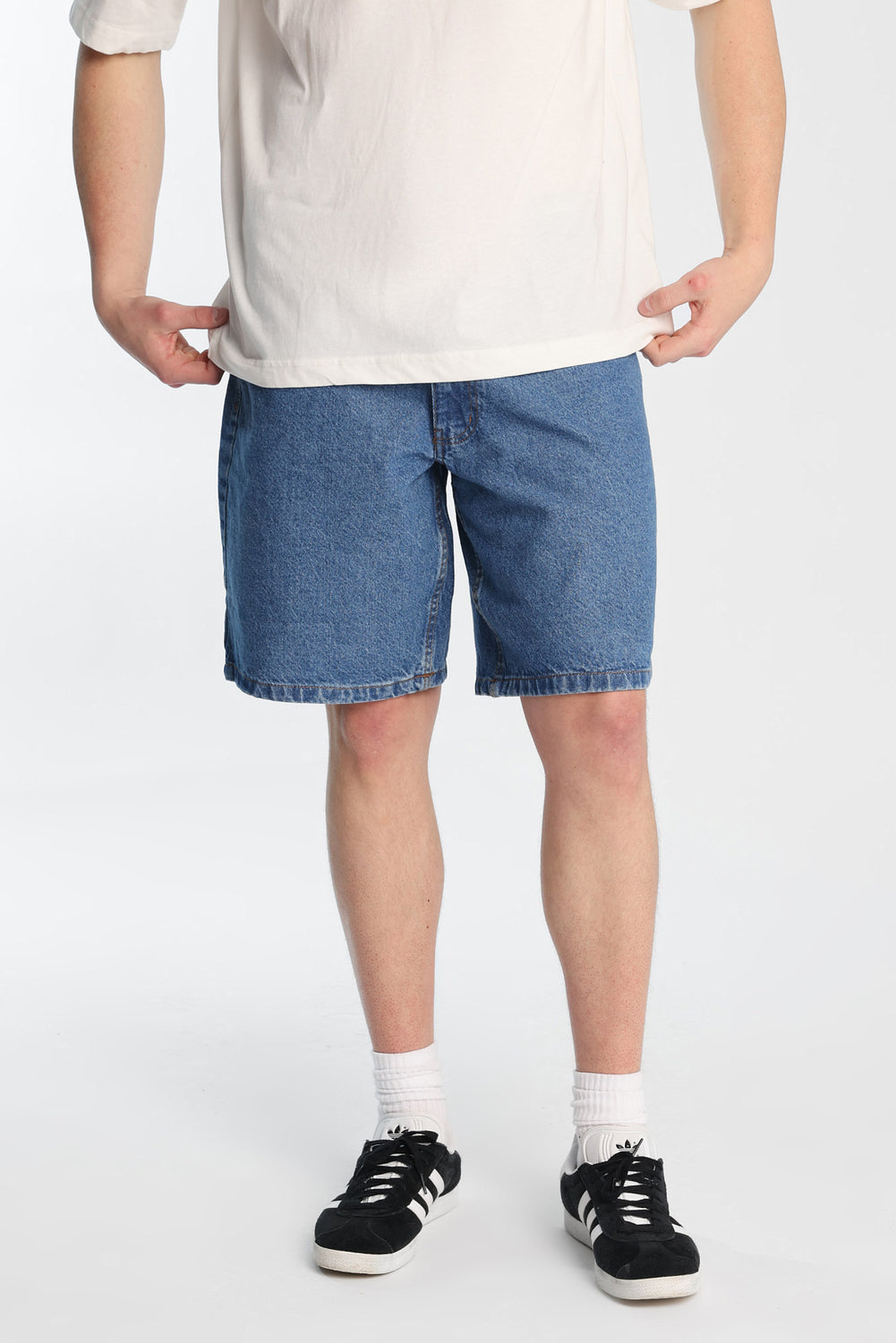 Short en denim ample Short en denim ample