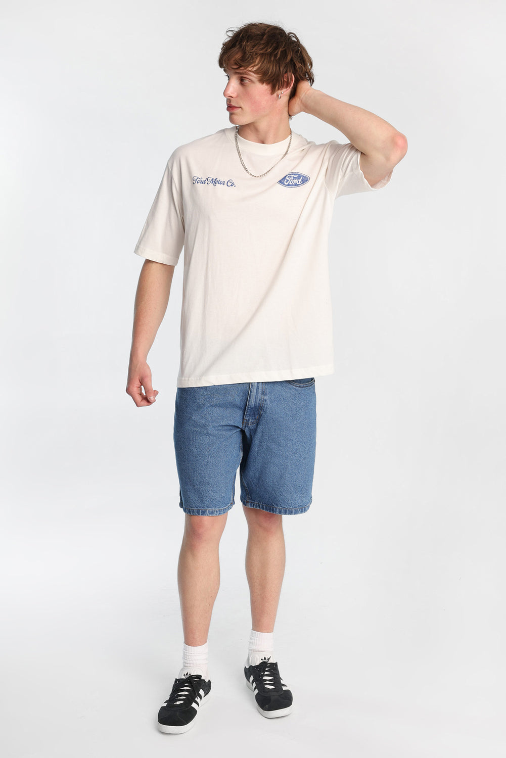 Loose Denim Shorts Loose Denim Shorts