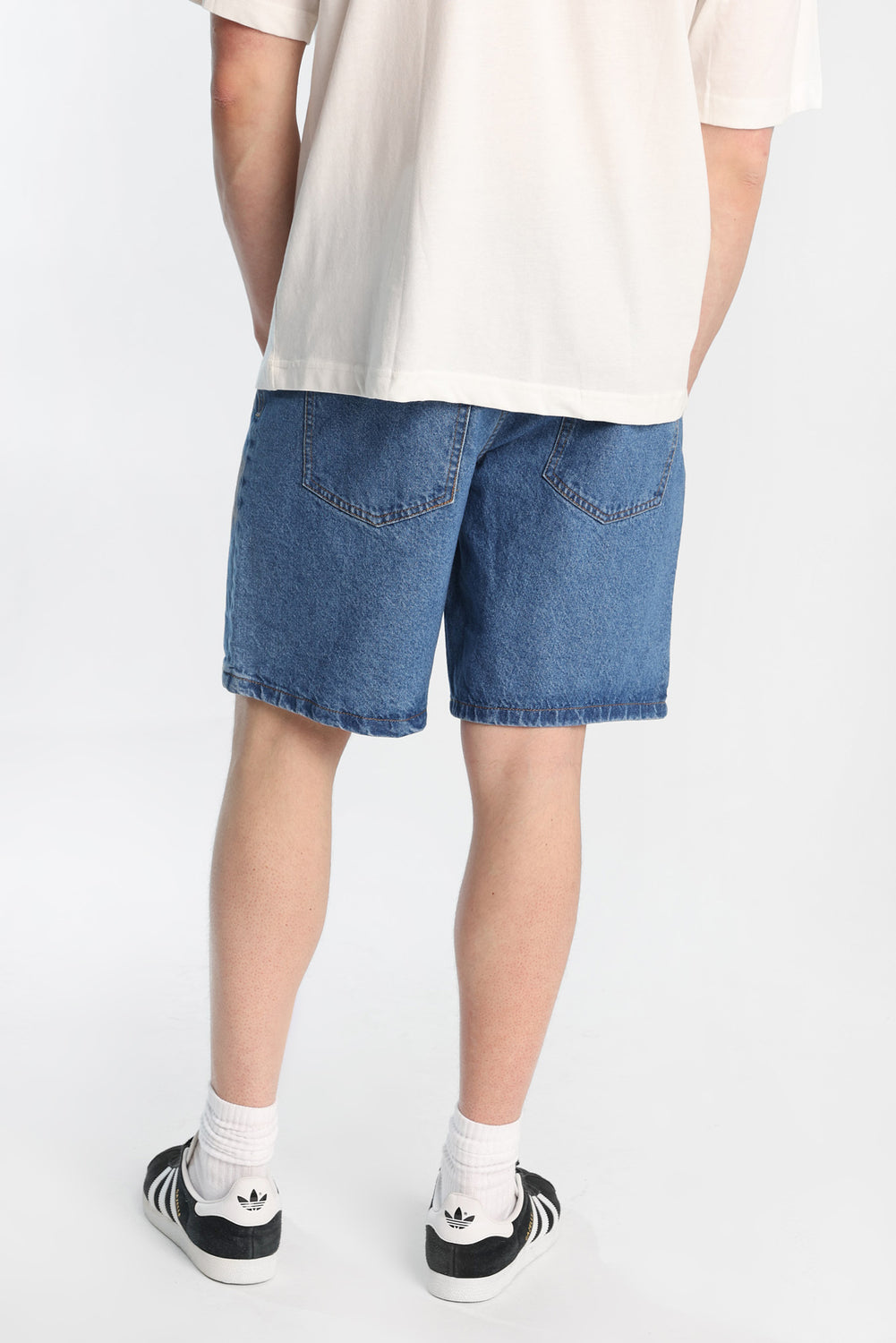 Short en denim ample Short en denim ample