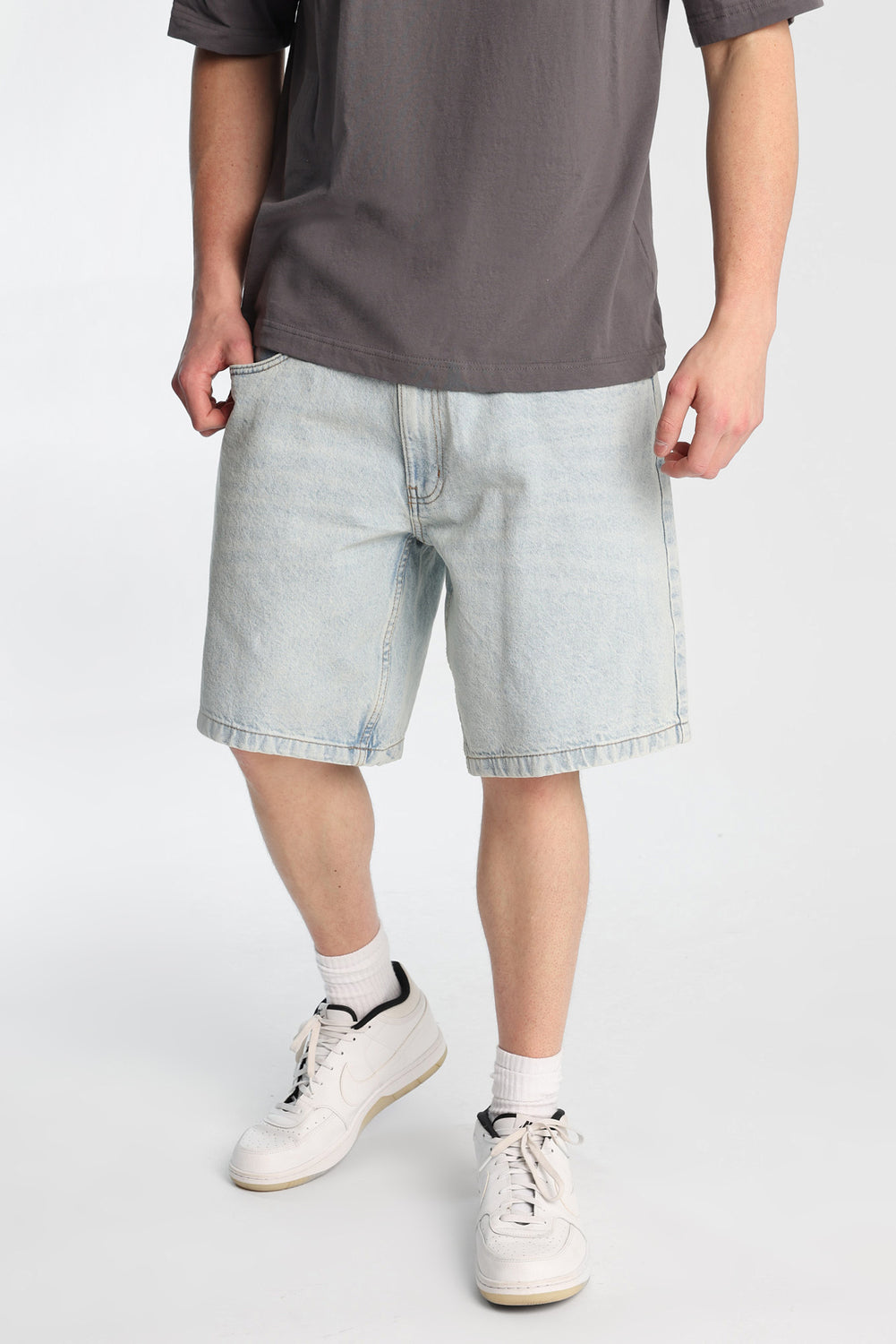 Short en denim ample Short en denim ample