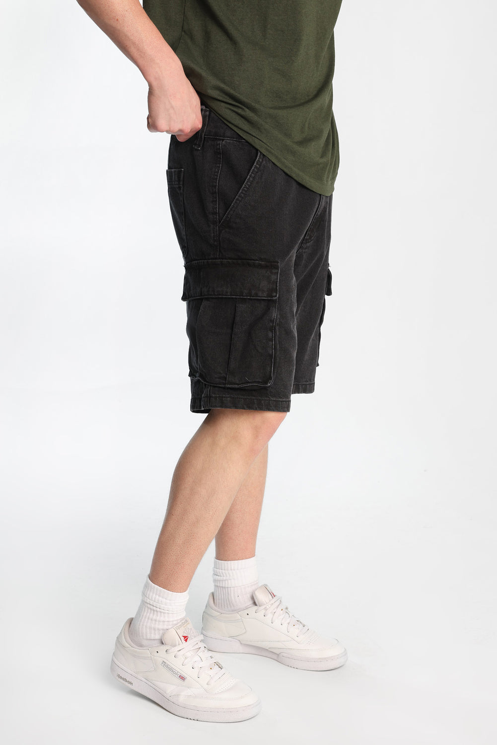 Short cargo en denim Short cargo en denim
