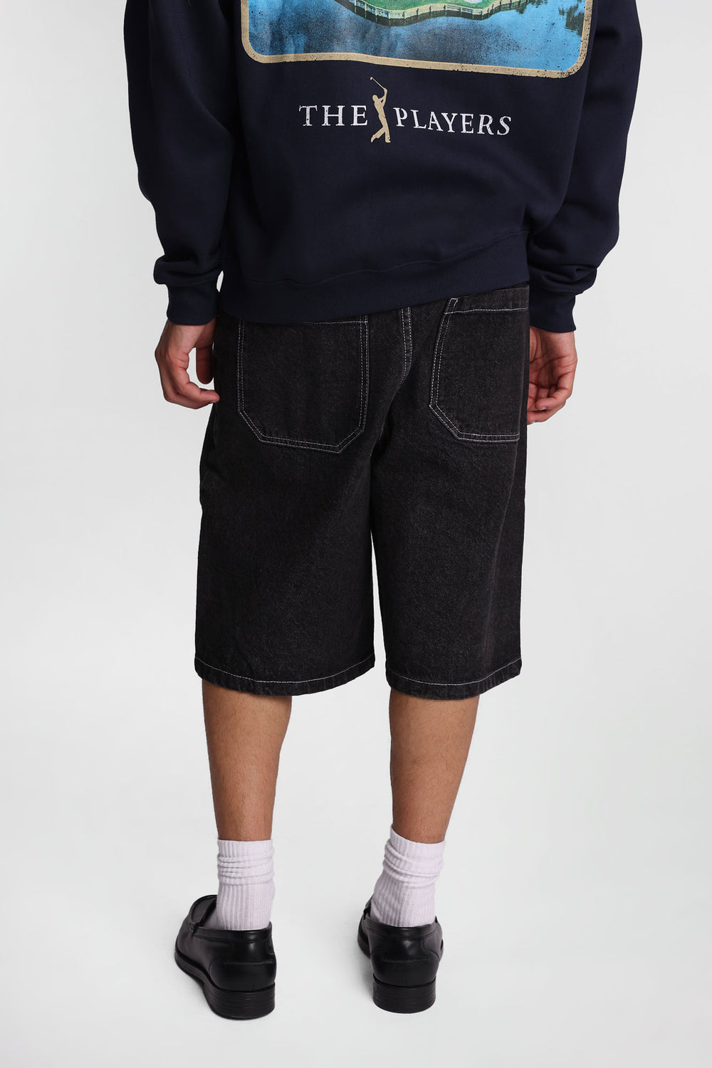 Short en denim ample Short en denim ample