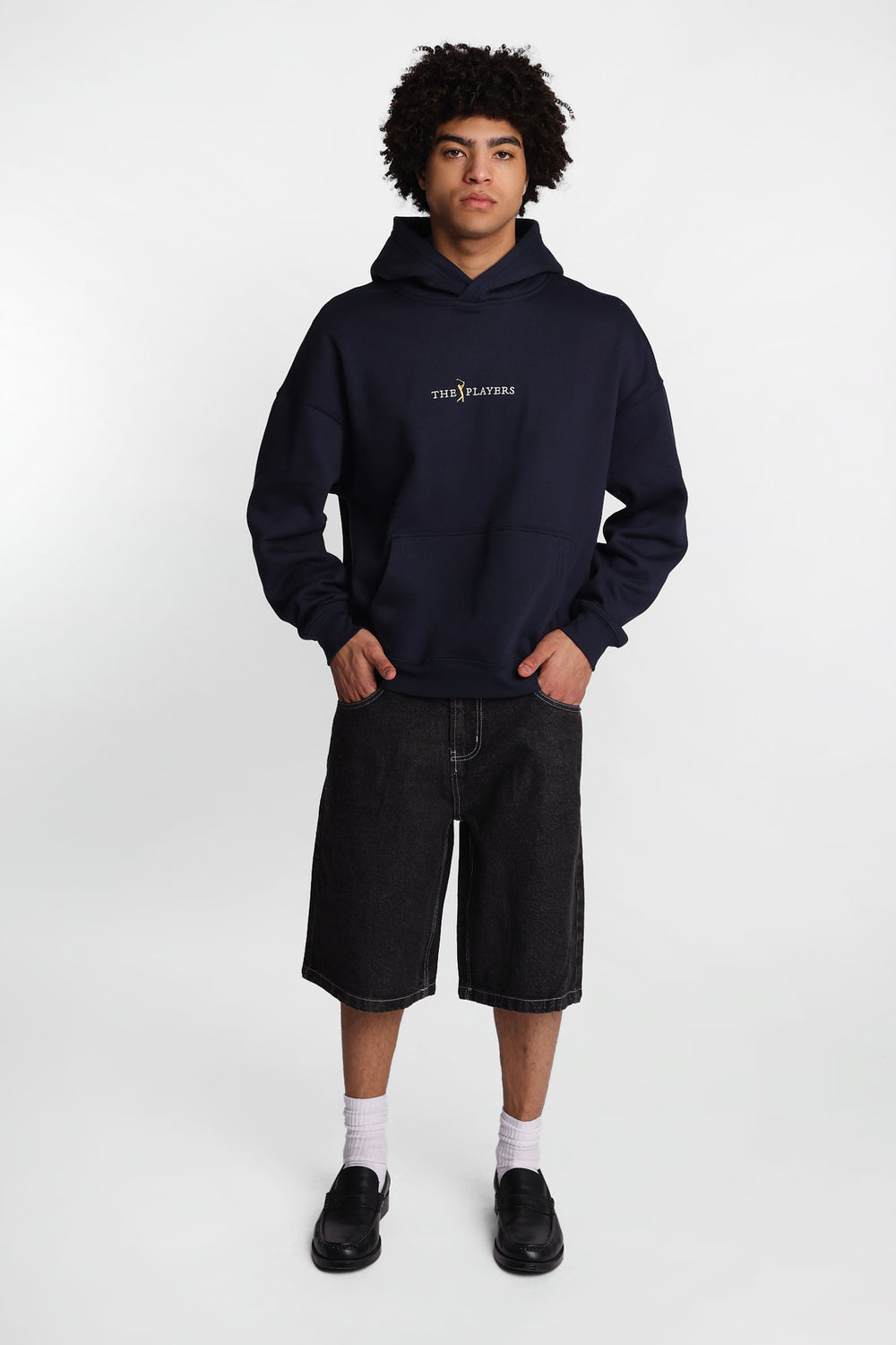 Short en denim ample Short en denim ample