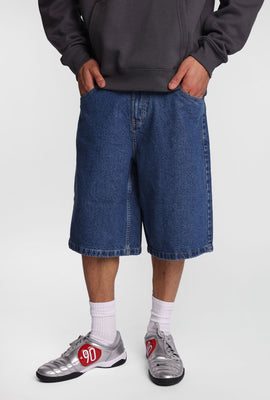 Short en denim ample