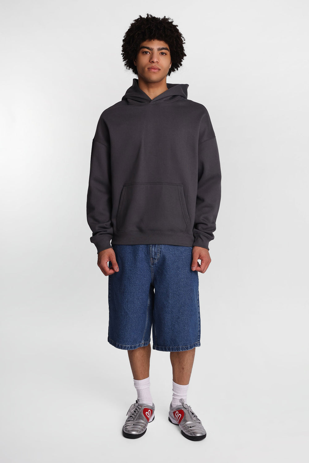 Short en denim ample Short en denim ample