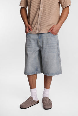 Short en denim ample