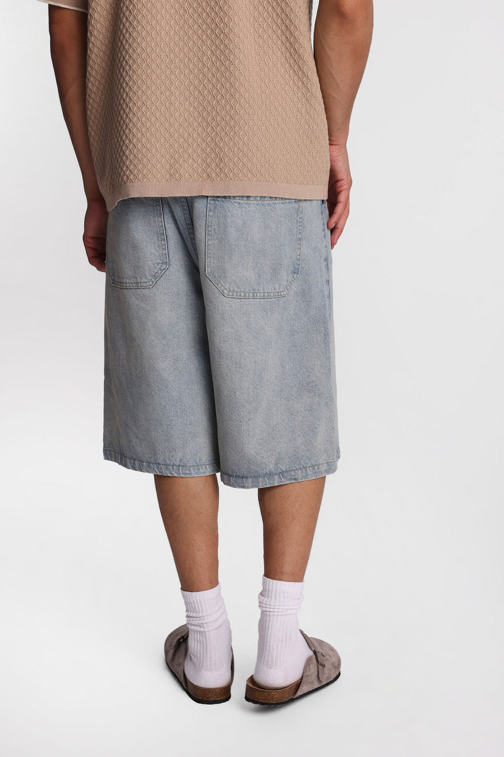 Short en denim ample Short en denim ample
