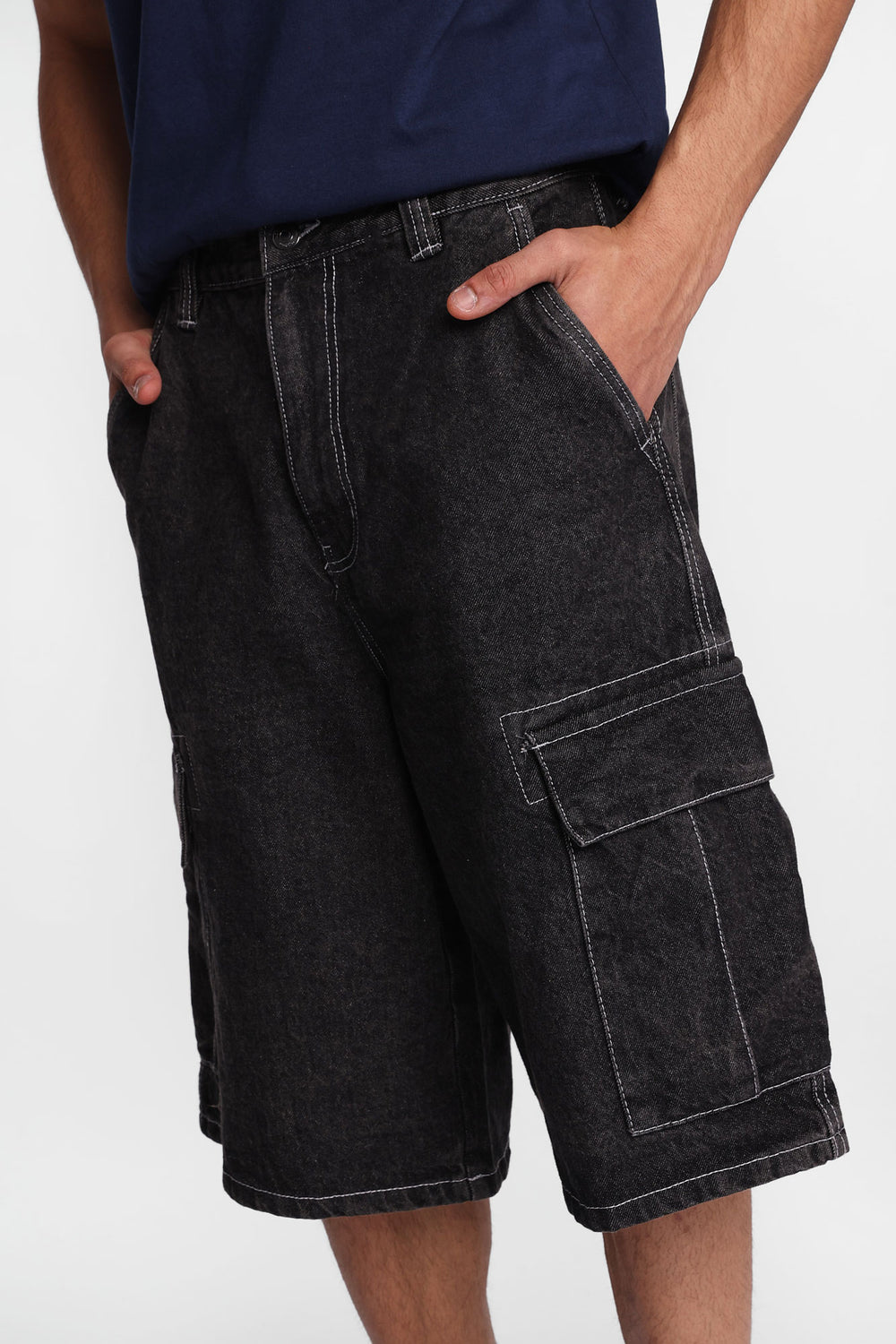 Baggy Cargo Denim Shorts Baggy Cargo Denim Shorts