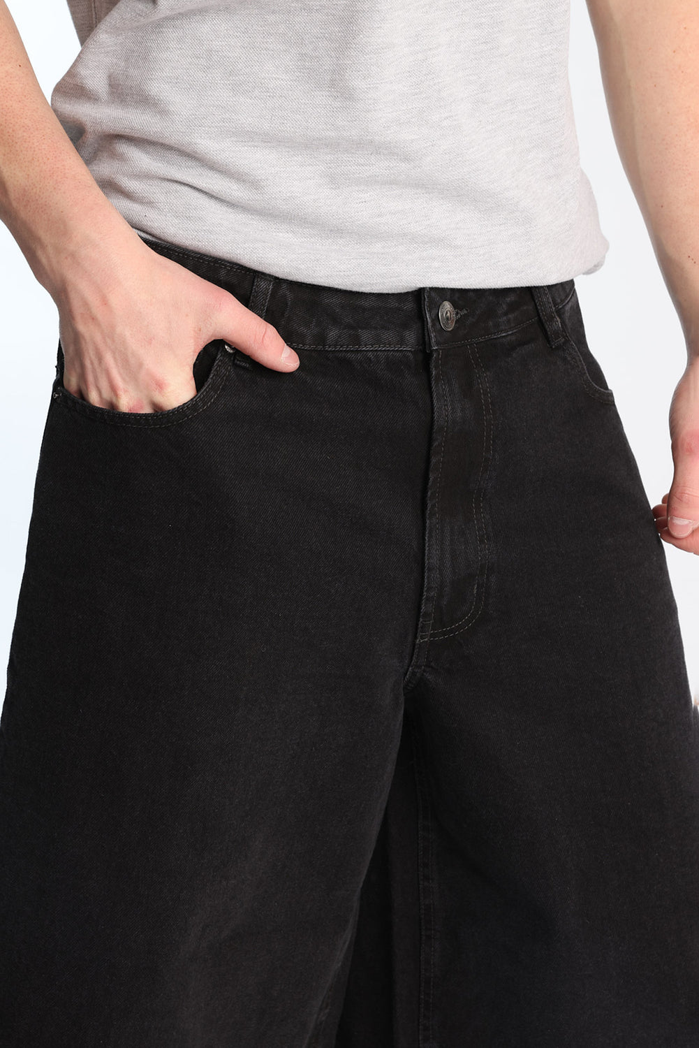 Short en jean ample Short en jean ample