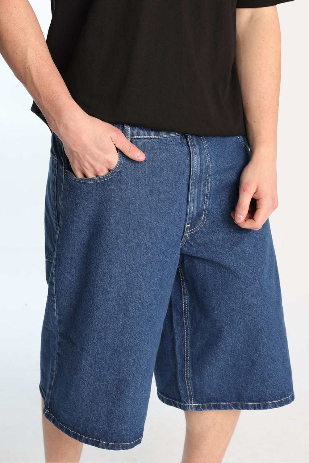 Short en jean ample Short en jean ample