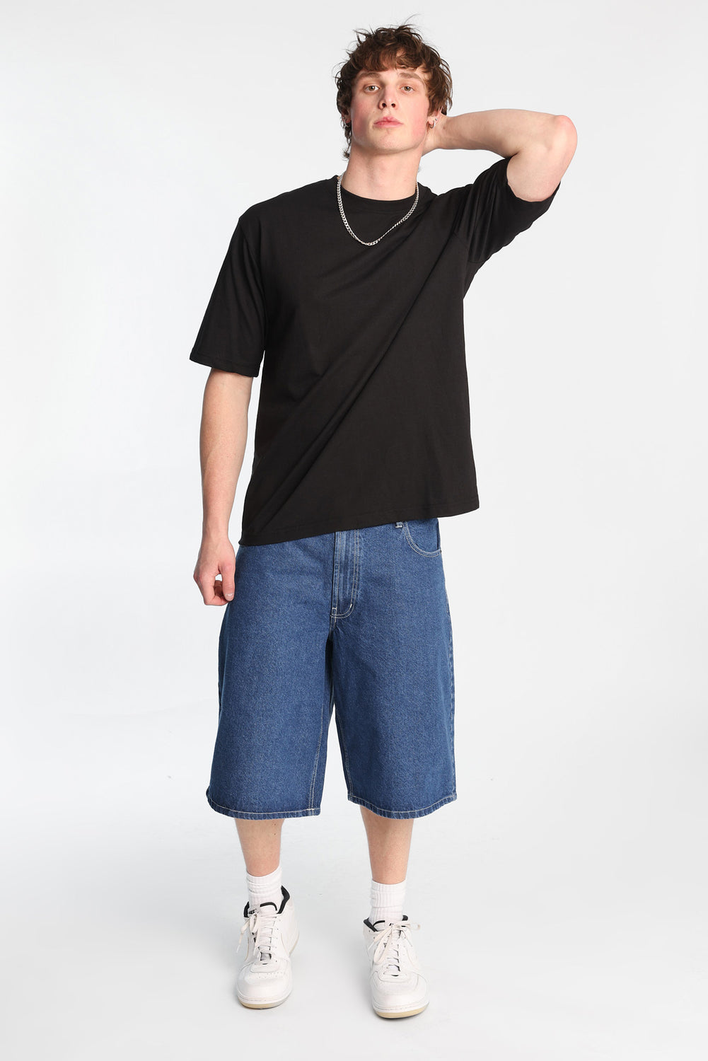 Short en jean ample Short en jean ample