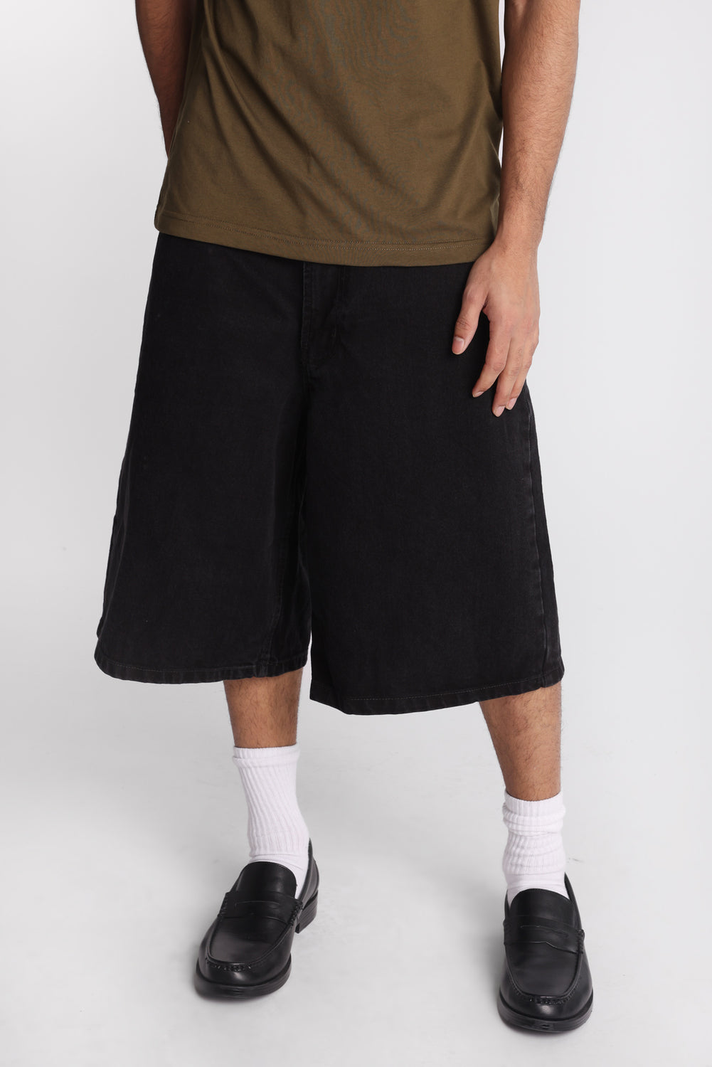 Baggy Embroidered Jorts Baggy Embroidered Jorts