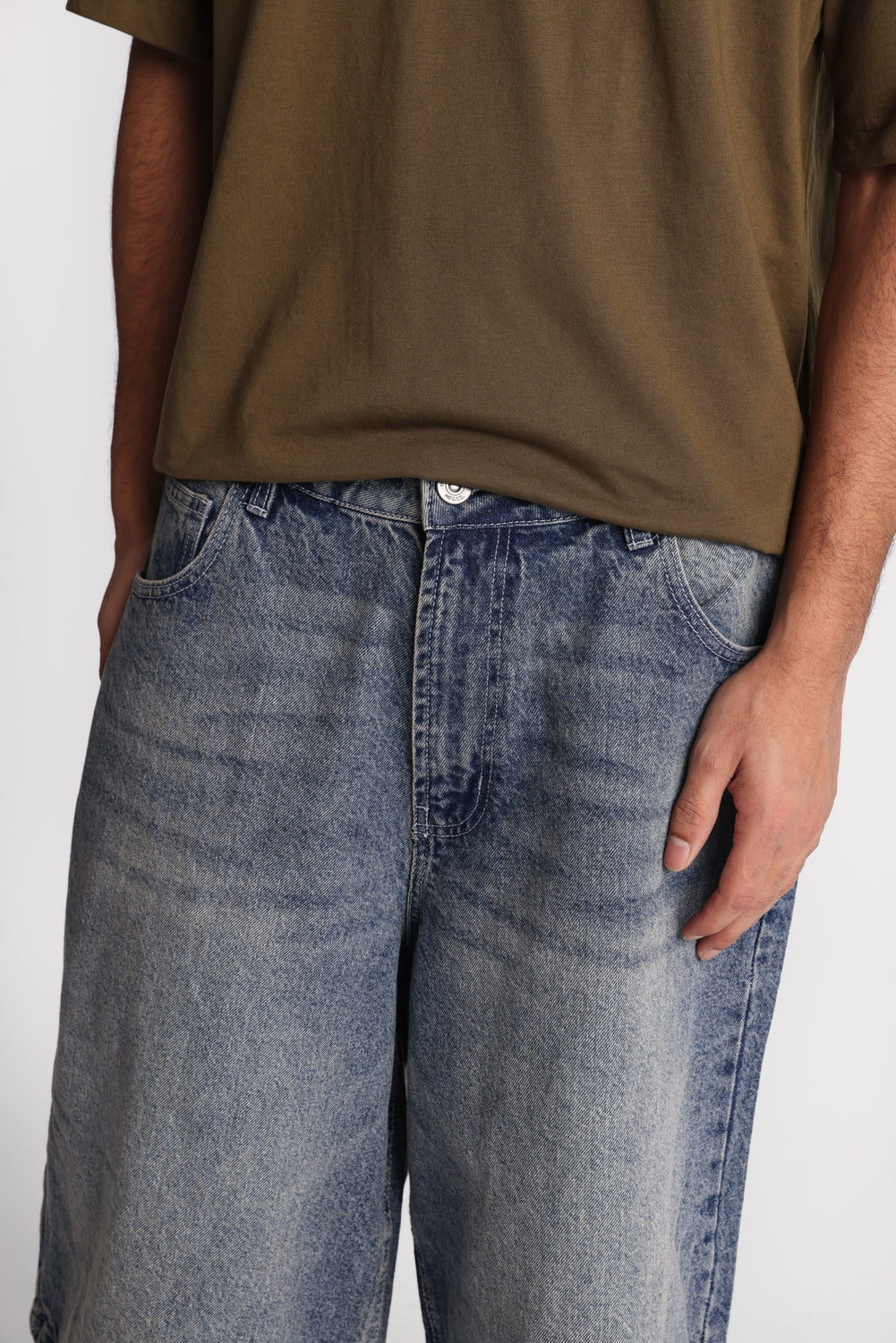 Baggy Embroidered Jorts Baggy Embroidered Jorts