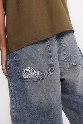 Baggy Embroidered Jorts