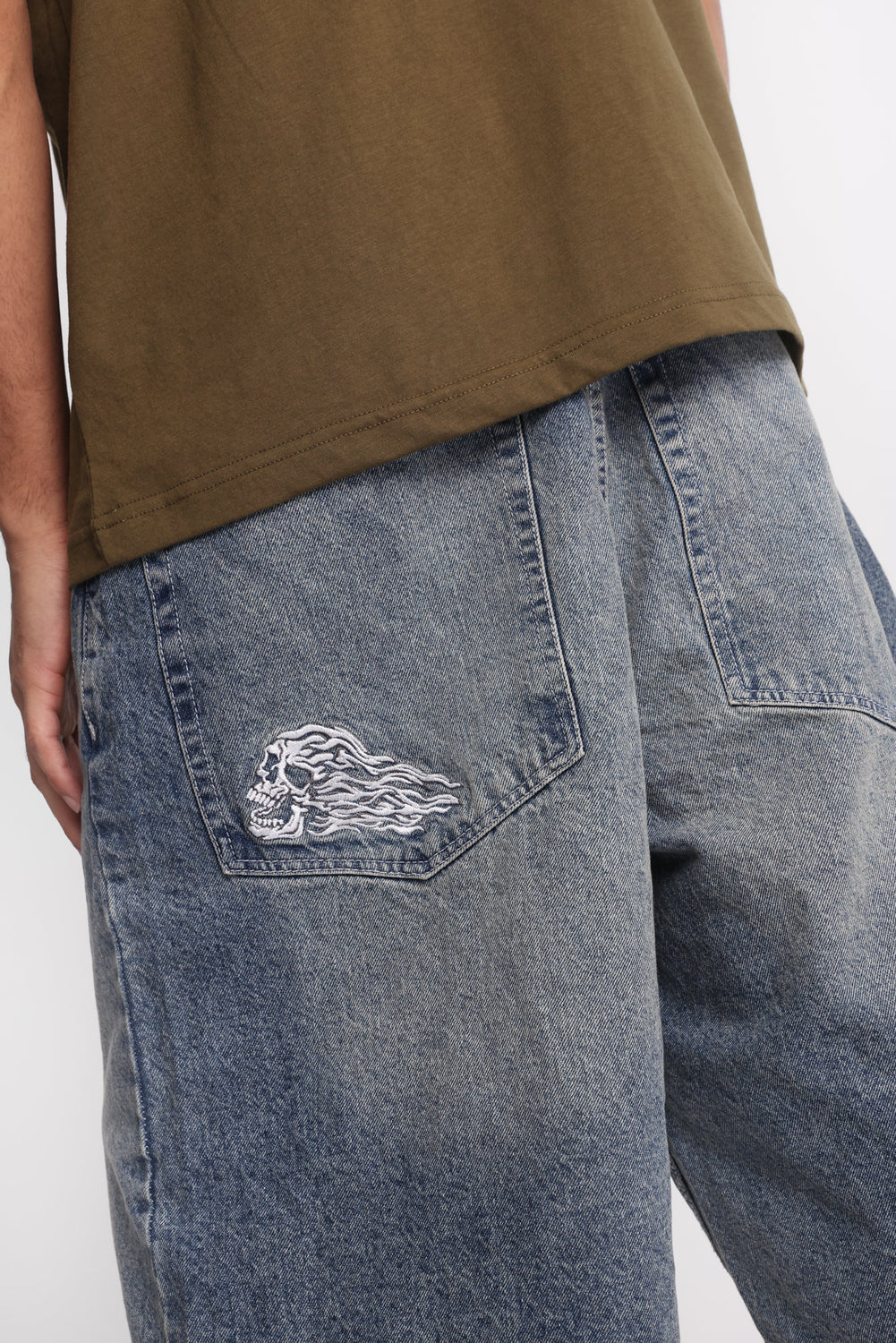 Baggy Embroidered Jorts Baggy Embroidered Jorts