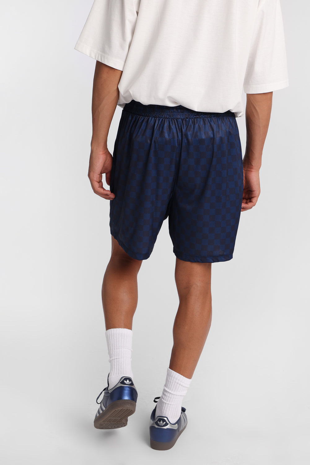 Short de soccer en maille à damier Umbro Short de soccer en maille à damier Umbro