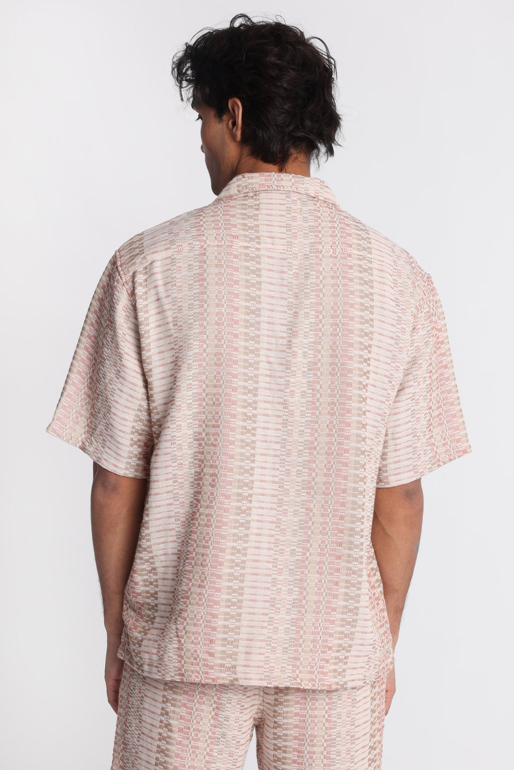 Chemise texturée boutonnée Chemise texturée boutonnée