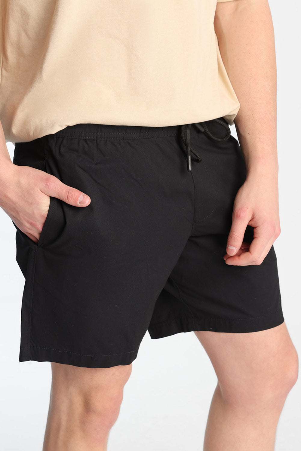 Short en popeline de coton Short en popeline de coton