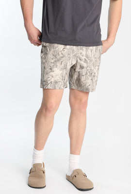 Short en popeline de coton