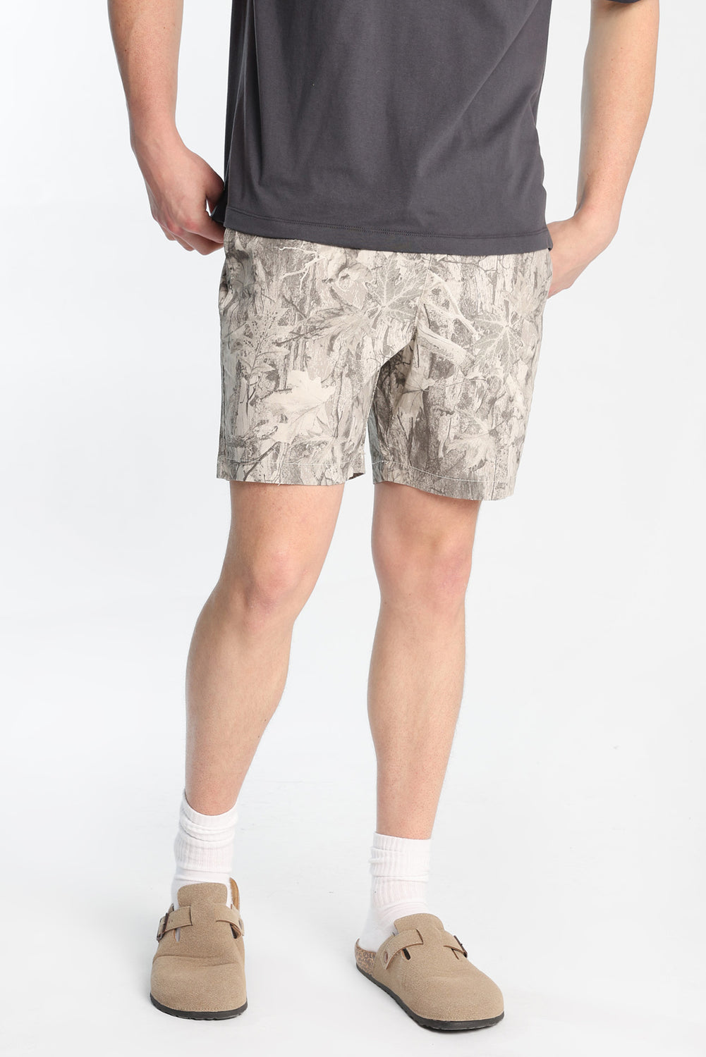 Short en popeline de coton Short en popeline de coton